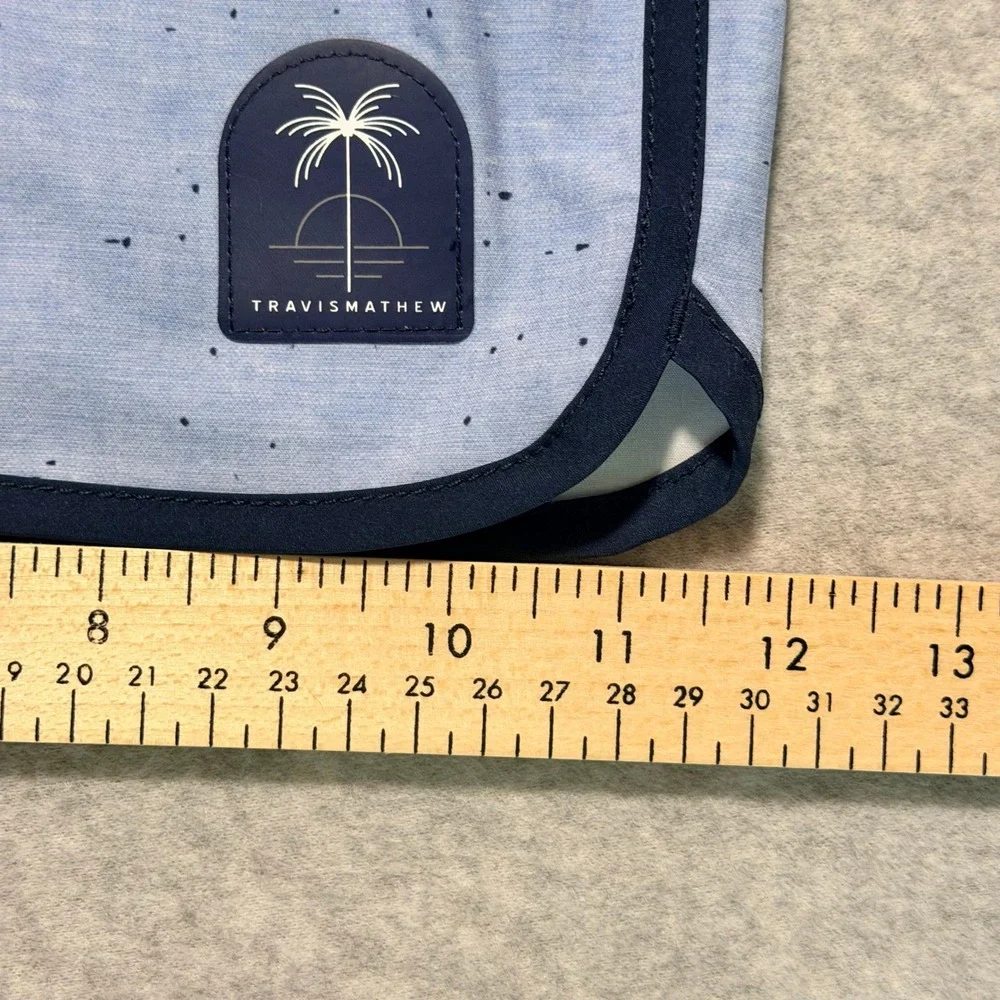 Travis‎ Mathew Mens Eco Collection Heather Bel Air Blue Yucatan Board Shorts 40